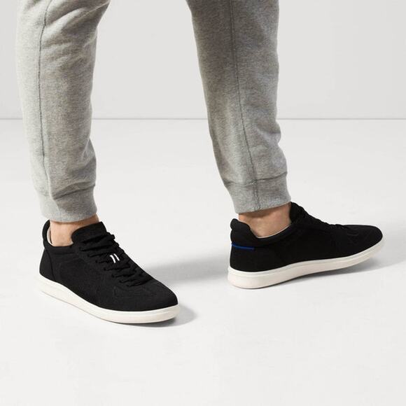 Rothy’s The‎ RS01 Sneaker in Black Men’s Size 13 - Picture 1 of 12